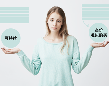 可持续≠高价≠难以购买