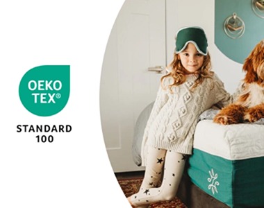 祝贺际诺思床垫通过OEKO-TEX® STANDARD 100认证，顺利获得亚马逊气候友好承诺标签！
